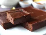 przepis Proteinowe brownie czekoladowe z czerwoną fasolą