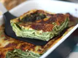 przepis Wegetariańska lasagne ze szpinakiem i tofu z frytkownicy beztłuszczowej air fryer