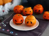 przepis Halloweenowe klementynki z musem czekoladowym