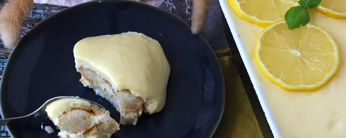 Cytrynowe tiramisu, klasyk z pikantną nutą