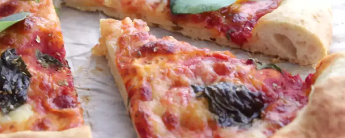 Wilgotna pizza margherita