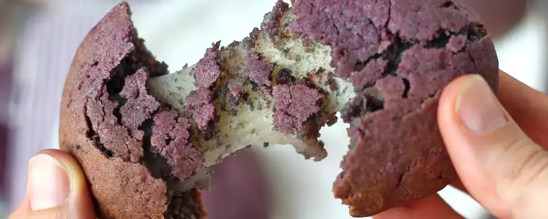 Ciasteczka mochi z ube