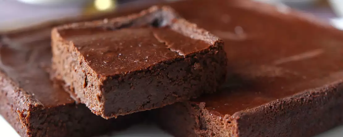 Proteinowe brownie czekoladowe z czerwoną fasolą