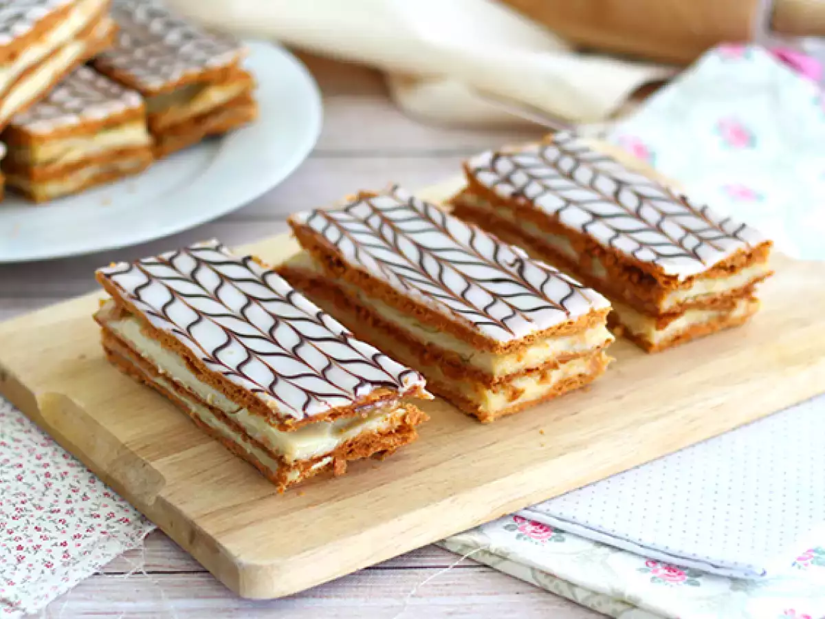Przepis Waniliowe mille-feuille