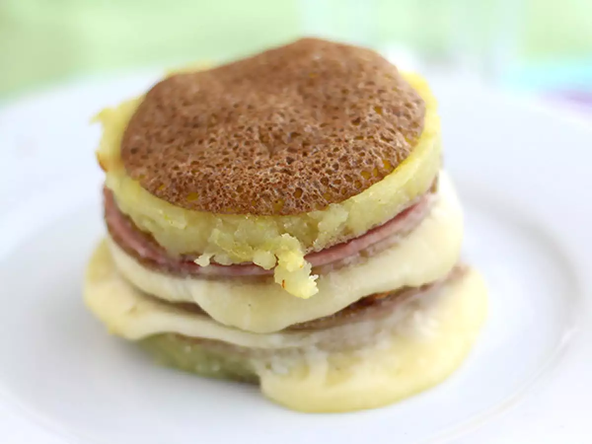 Przepis Mille feuille z raclette