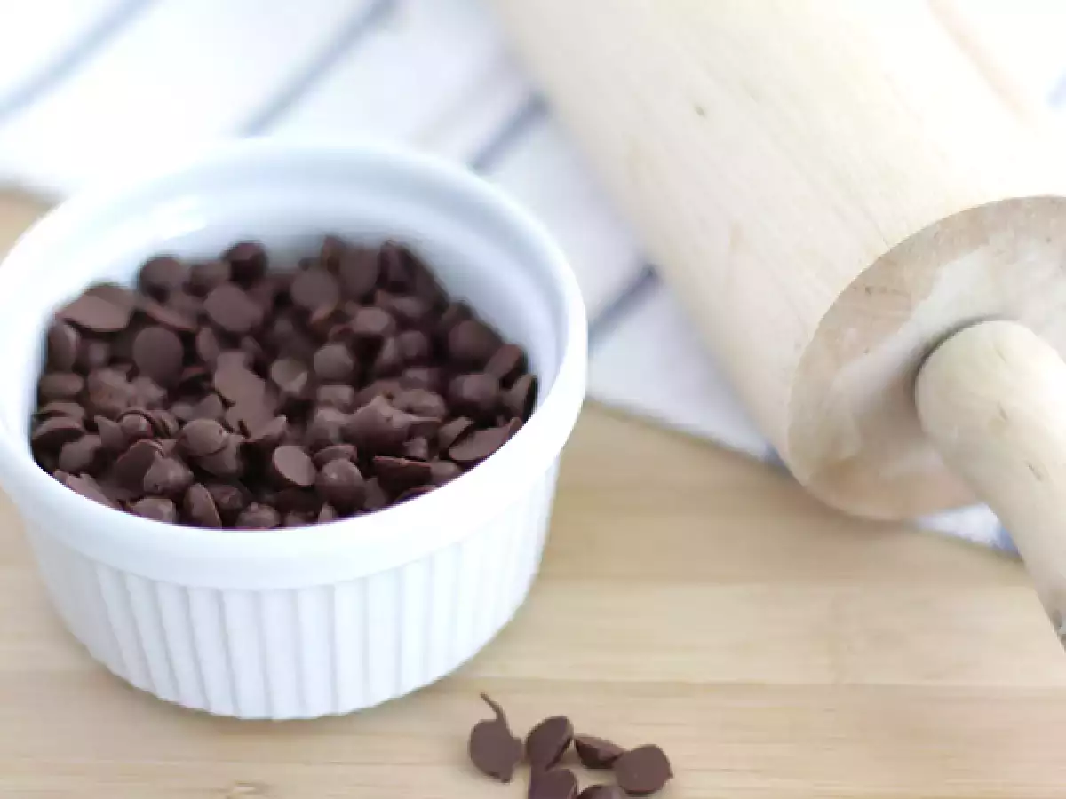 Przepis Domowe czekoladowe chipsy