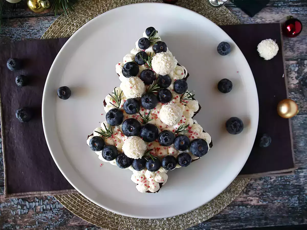 Przepis Tarta choinkowa na boże narodzenie: jedyny przepis, który może zastąpić kłodę!