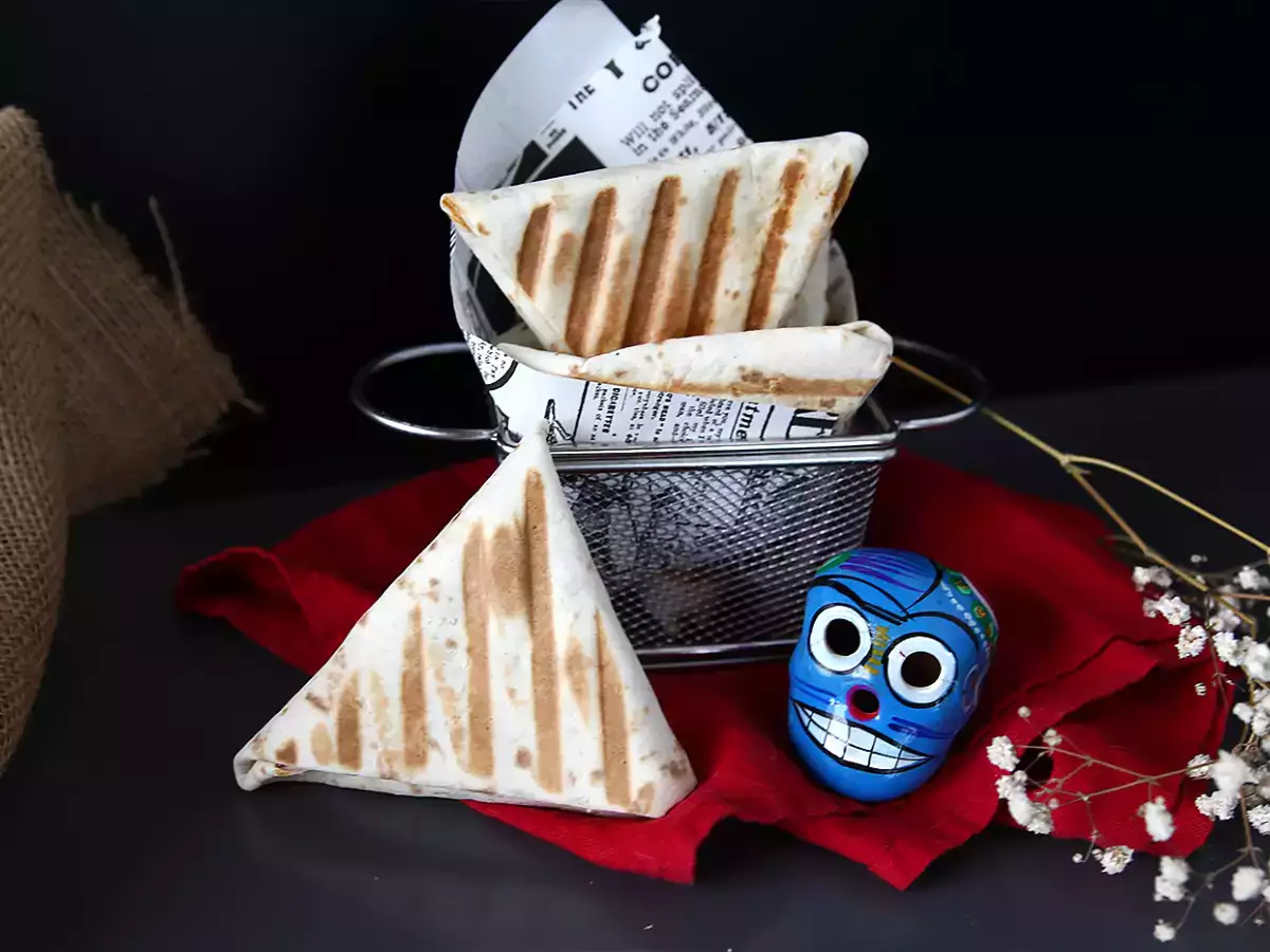 Przepis Tacos samoussas z mięsem mielonym