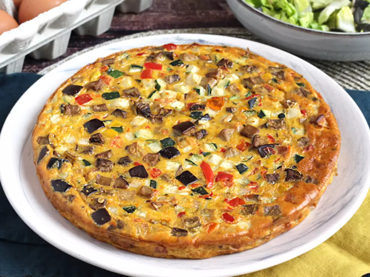 Przepis Flan warzywny - danie dla każdego