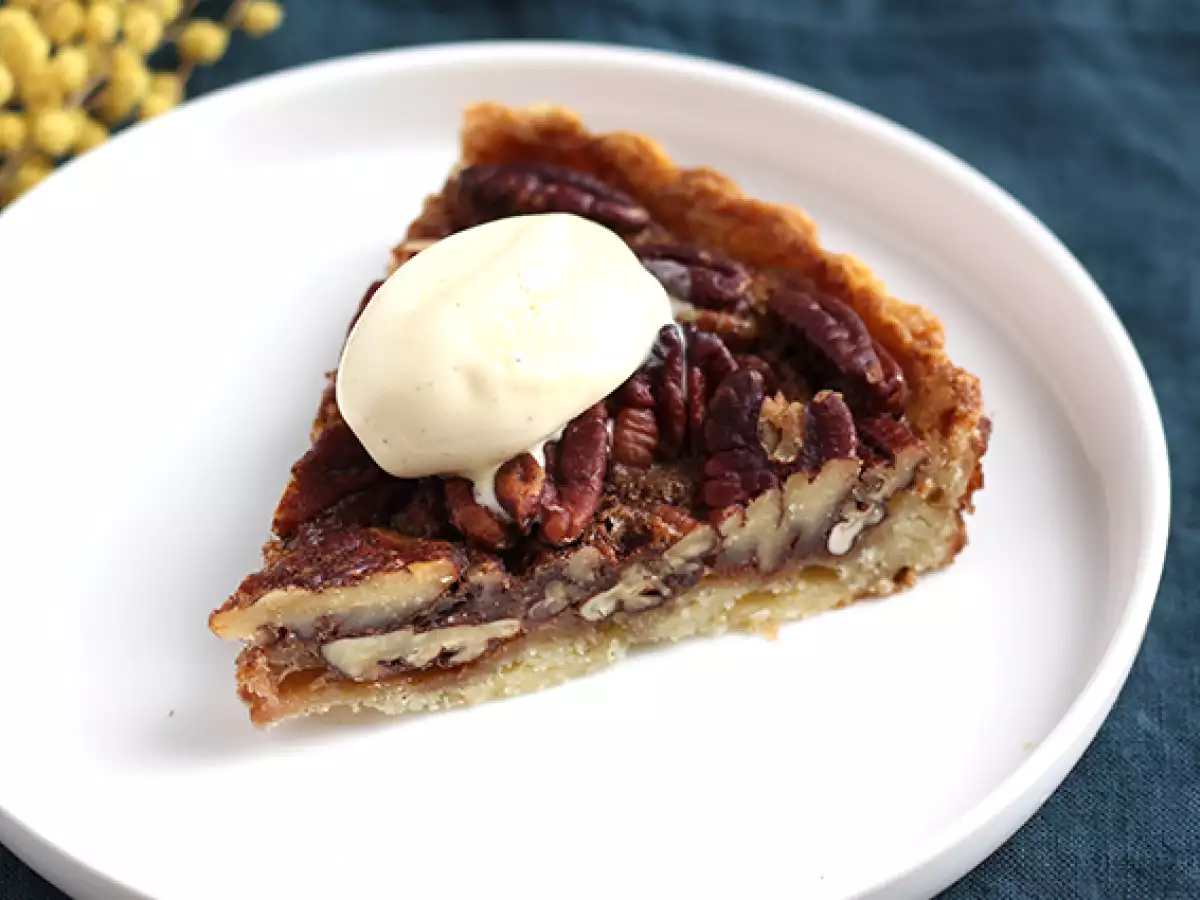 Przepis Tartaletka z orzechami pekan. pecan pie