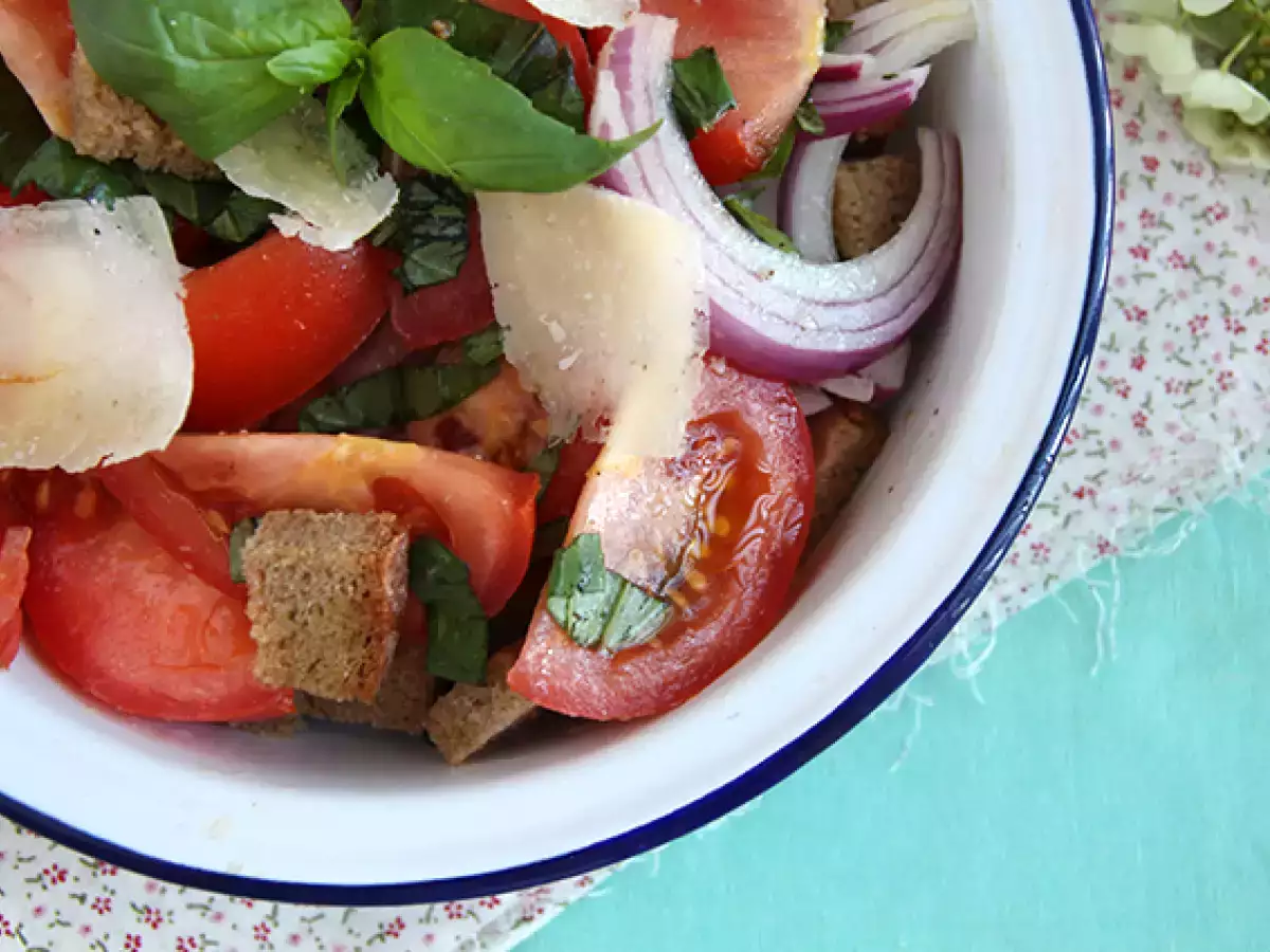Przepis Sałatka panzanella