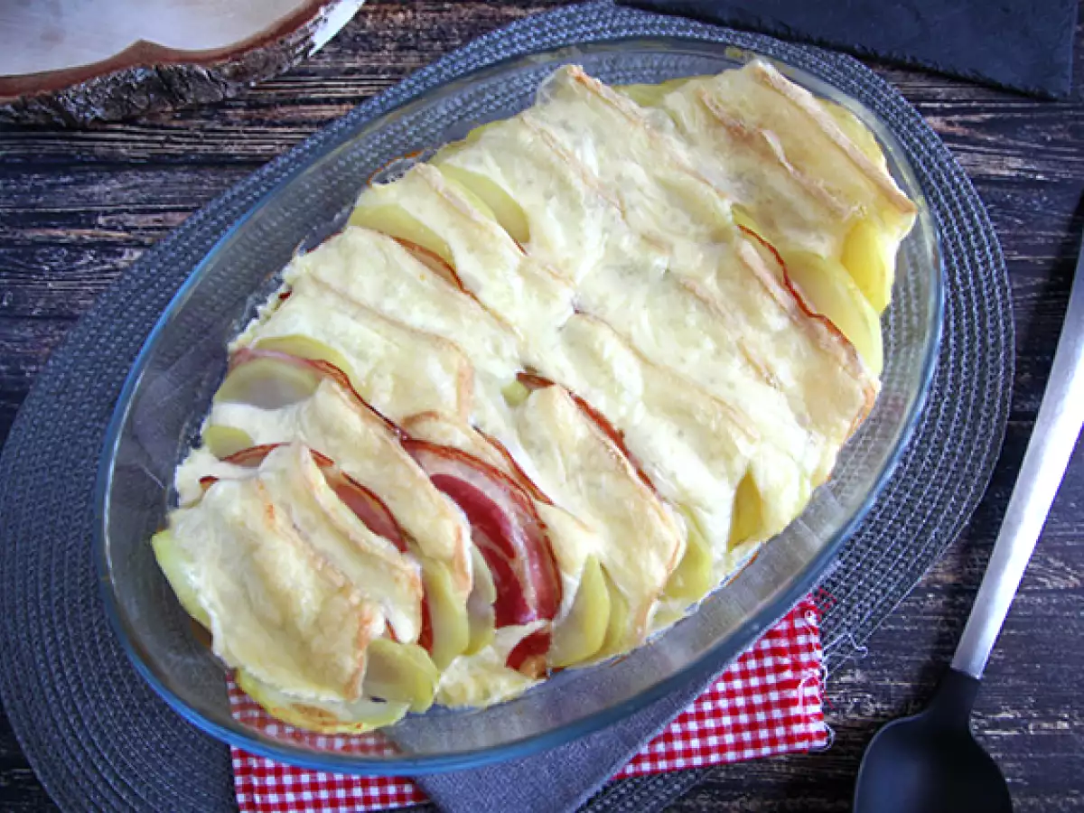 Przepis Gratin raclette