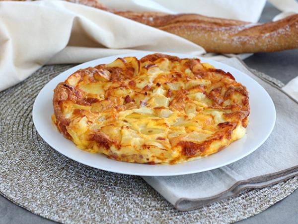 Przepis Tortilla z raclette