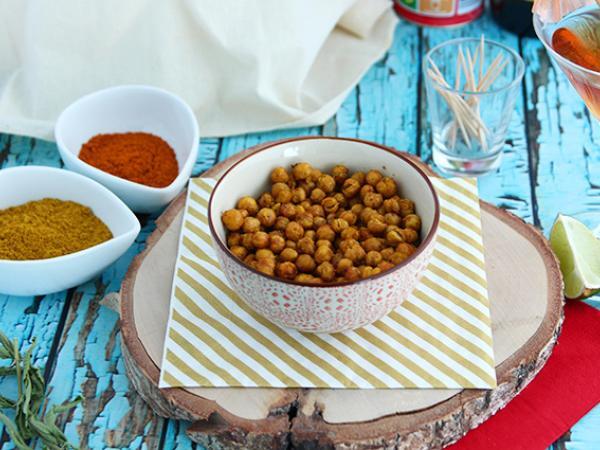 Przepis Ciecierzyca pieczona w piekarniku z curry