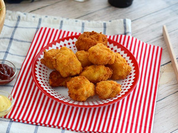 Przepis Krokiety z makaronu z szynką i serem