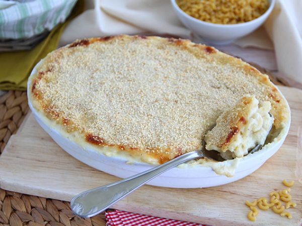 Przepis Mac and cheese, amerykańska zapiekanka makaronowa