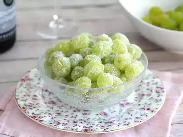 Przepis Winogrona z prosecco