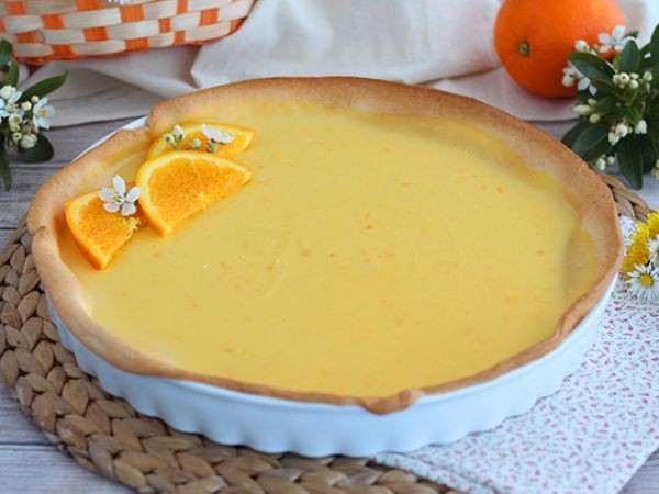 Przepis Tarta pomarańczowa