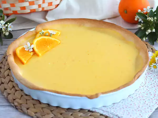 Przepis Tarta pomarańczowa