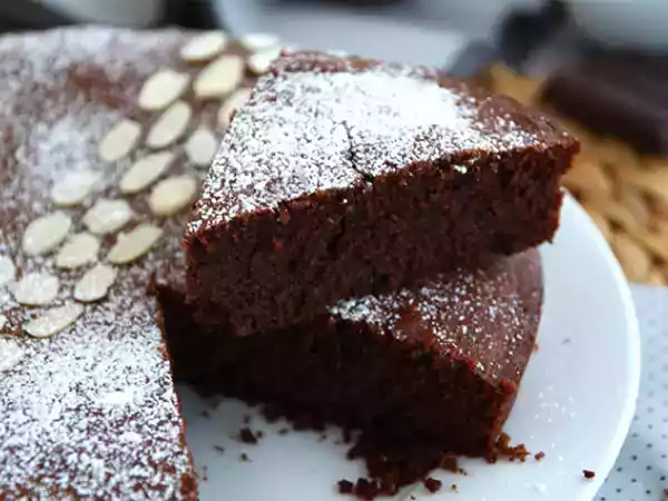 Przepis Torta caprese fondante