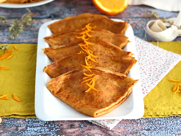 Przepis Crêpes suzette, tradycyjny przepis