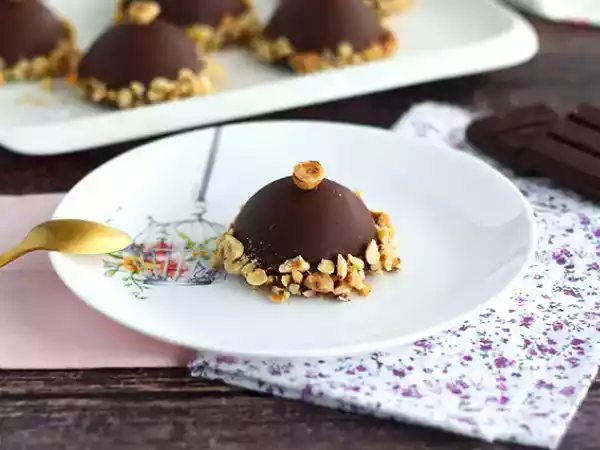 Przepis Kopuły ferrero rocher