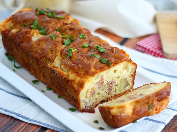 Przepis Ciasto z resztkami sera raclette
