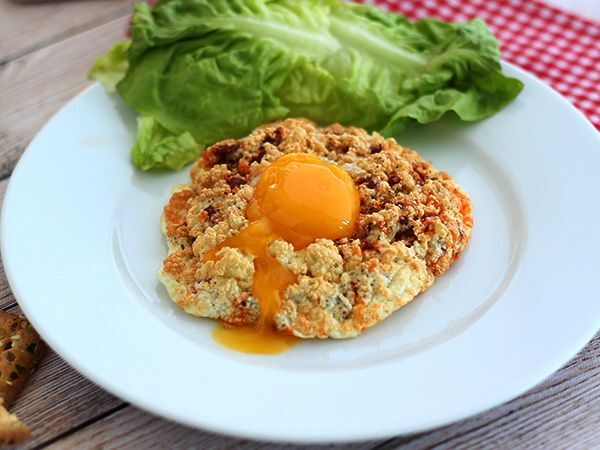 Przepis Mętne jajka z chorizo