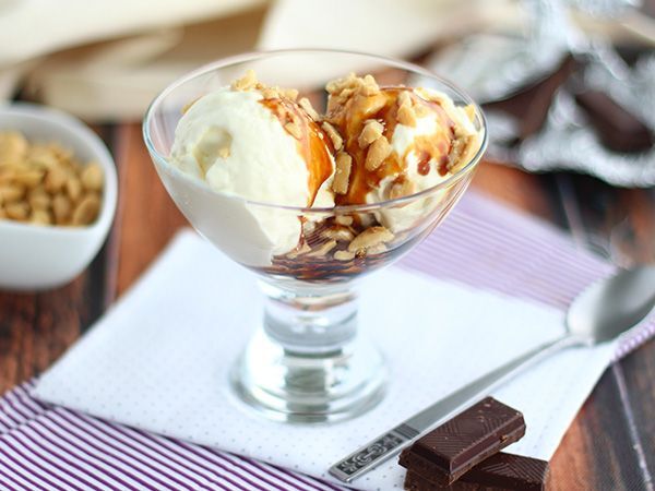 Przepis Sundae, słodkie amerykańskie lody
