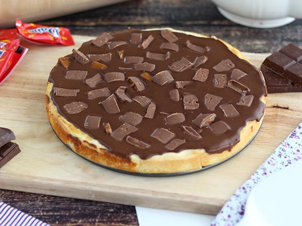 Przepis Tarta z daims w stylu ikea