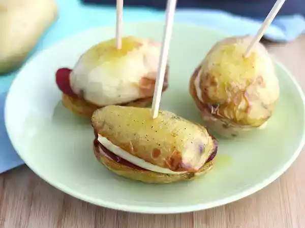 Przepis Kanapka z serem raclette i ziemniakami