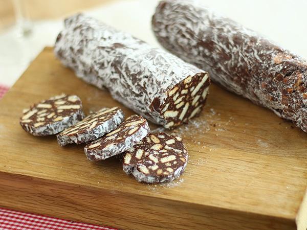 Przepis Kiełbasa czekoladowa