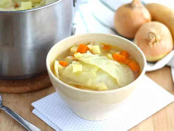 Przepis Prosta zupa kapuściana