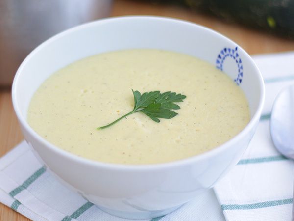 Przepis Zupa krem z cukinii