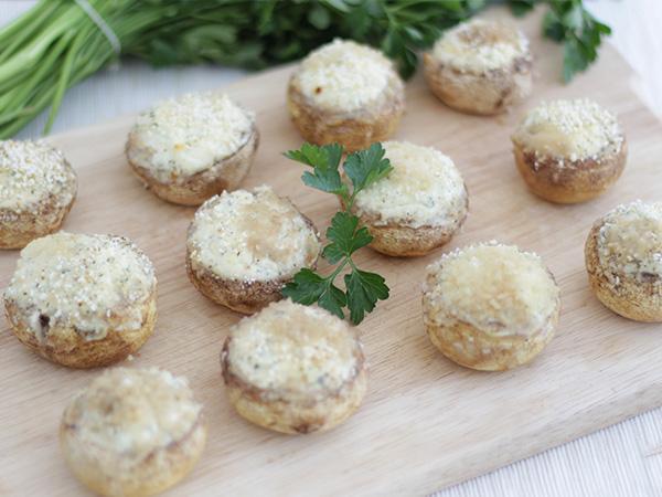 Przepis Faszerowane pieczarki na aperitif