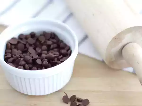 Przepis Domowe czekoladowe chipsy