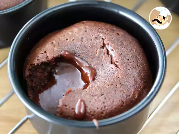 Przepis Czekoladowy fondant z ultra płynnym środkiem krok po kroku