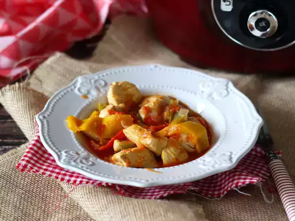 Przepis Ekspresowy kurczak baskijski w cookeo