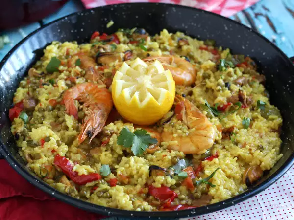 Przepis Superszybka paella z cookeo