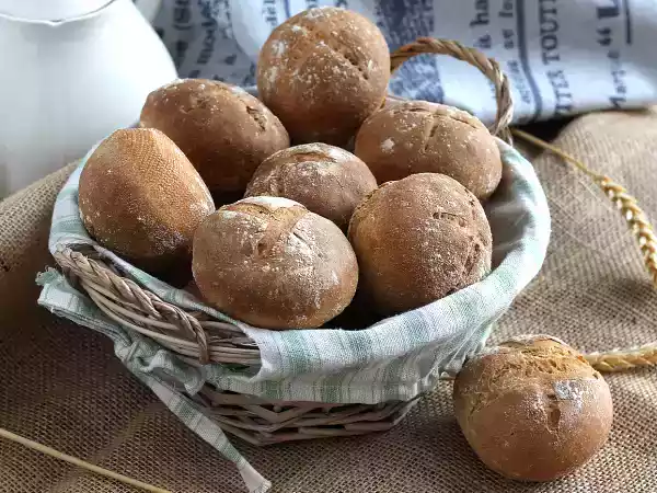 Przepis Bułki bez zagniatania - chrupiące i puszyste!