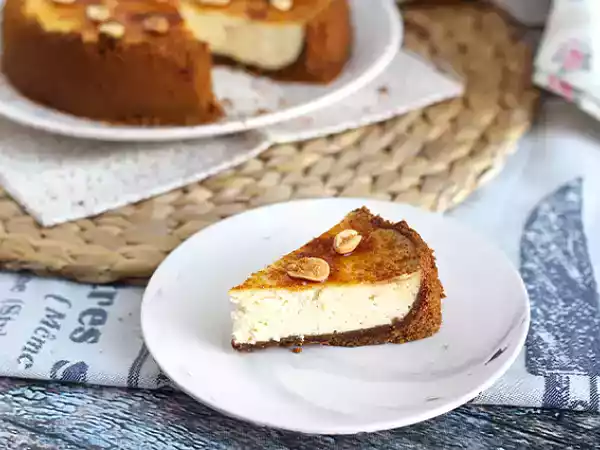 Przepis Waniliowy sernik z ricottą