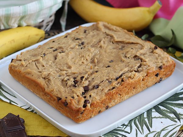 Przepis Ciasto bananowo-czekoladowe - wegańskie i bezglutenowe