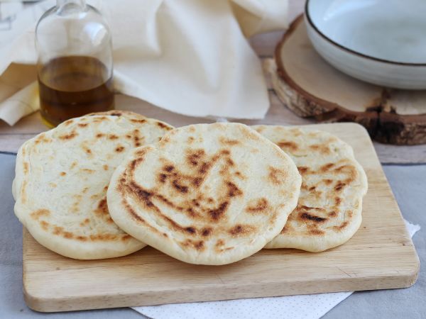 Przepis Chleb pita smażony na patelni