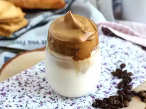 Przepis Mus kawowy dalgona