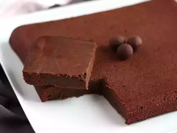 Przepis Brownie bez masła