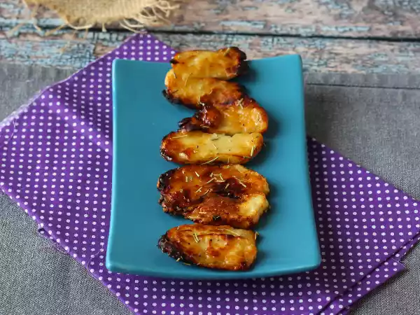 Przepis Halloumi z miodem grillowane w frytkownicy powietrznej