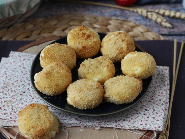 Przepis Panierowane babybels w frytkownicy powietrznej