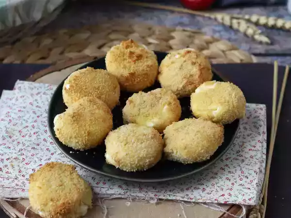 Przepis Panierowane babybels w frytkownicy powietrznej