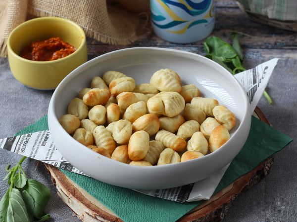 Przepis Chrupiące i miękkie gnocchi z frytkownicy powietrznej gotowe w zaledwie 10 minut!