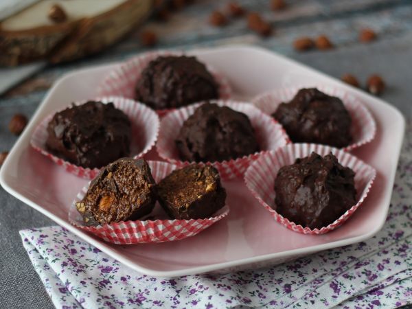 Przepis Domowe rochersy w stylu ferrero